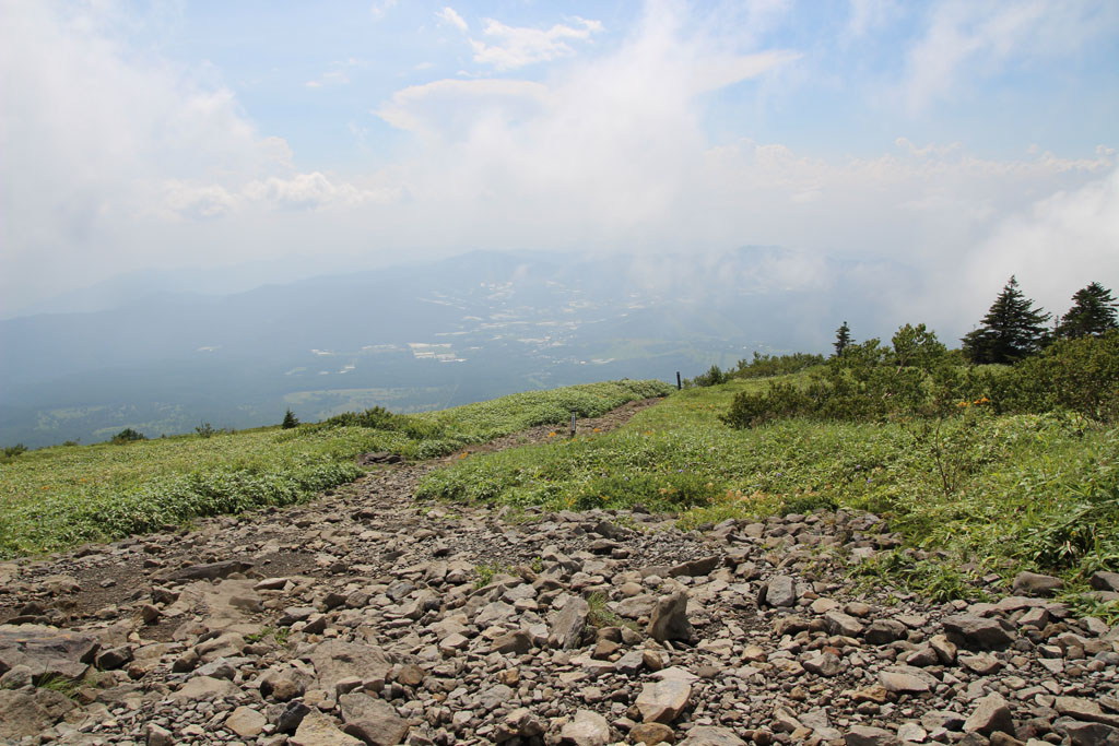 根子岳から菅平