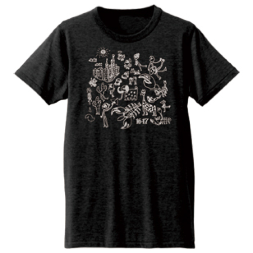 Ｔシャツ「直筆KAZUYOSHI」（ブラック）.jpg