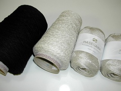 ギンガリネンのストール編みあがりと届いた糸♪ | ふゆ子の日記 - 楽天ブログ