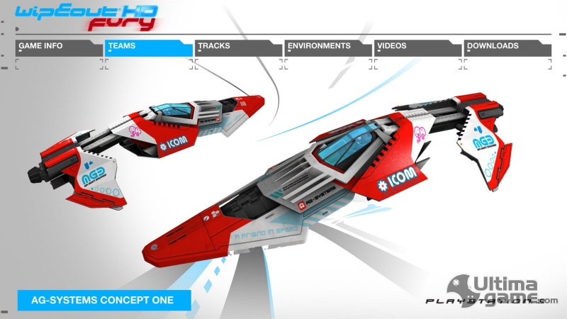 Artwork Wipeout Hd Fury Ship Image Www Ultimagame Es Wipeout 推進委員会 楽天ブログ