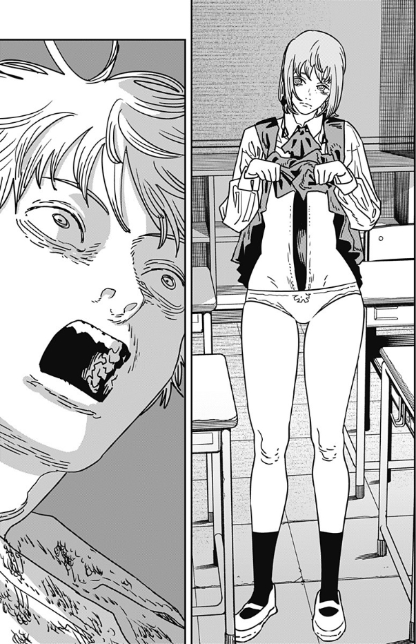 新たな性癖に目覚めそうなデンジ