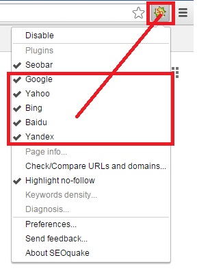 Chrome 検索エンジン指定