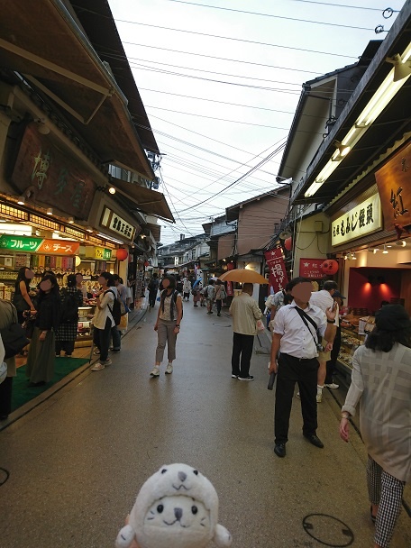 広島県廿日市市 厳島神社を参拝したら仲見世通りでお買い物 表参道商店街でおいしいものを見つけよう もっちゃんサイト ちびつこたちと旅をしよう 楽天ブログ