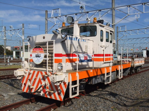 4.東葉高速鉄道　工務区２０トン軌道モーターカー.JPG