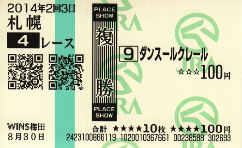 13_ダンスールクレール_3歳未勝利戦_2014_0830-2着.jpg