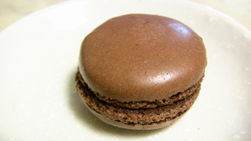 チョコのマカロン