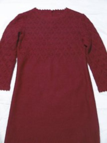 ニットワンピ全体