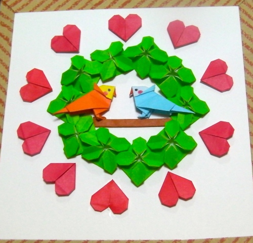 折り紙 壁飾り Kawaiiiroiroのブログ 楽天ブログ