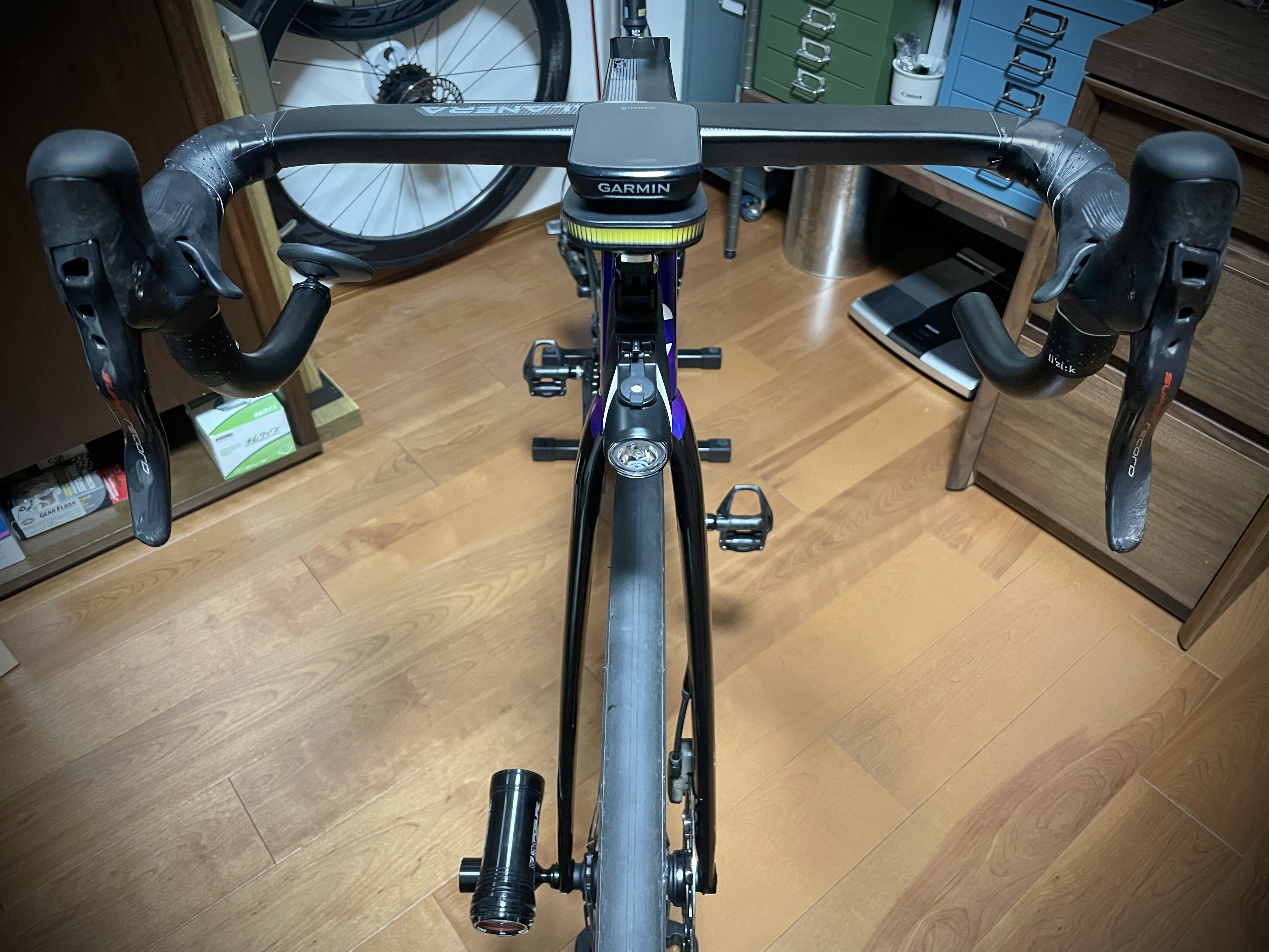 SuperSix EVO Hi-MOD】ステム一体型ハンドル導入【DEDA ALANERA