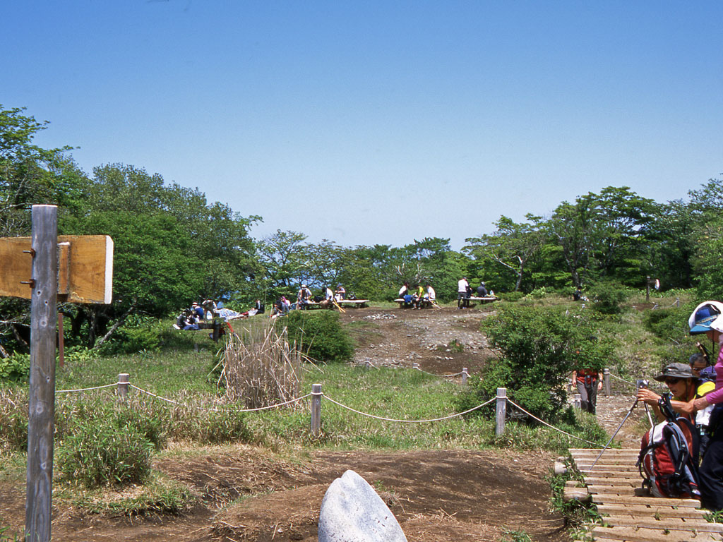 丹沢山山頂