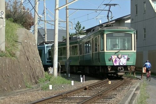 22F set of Enoshima Electric Railway 20 Series
