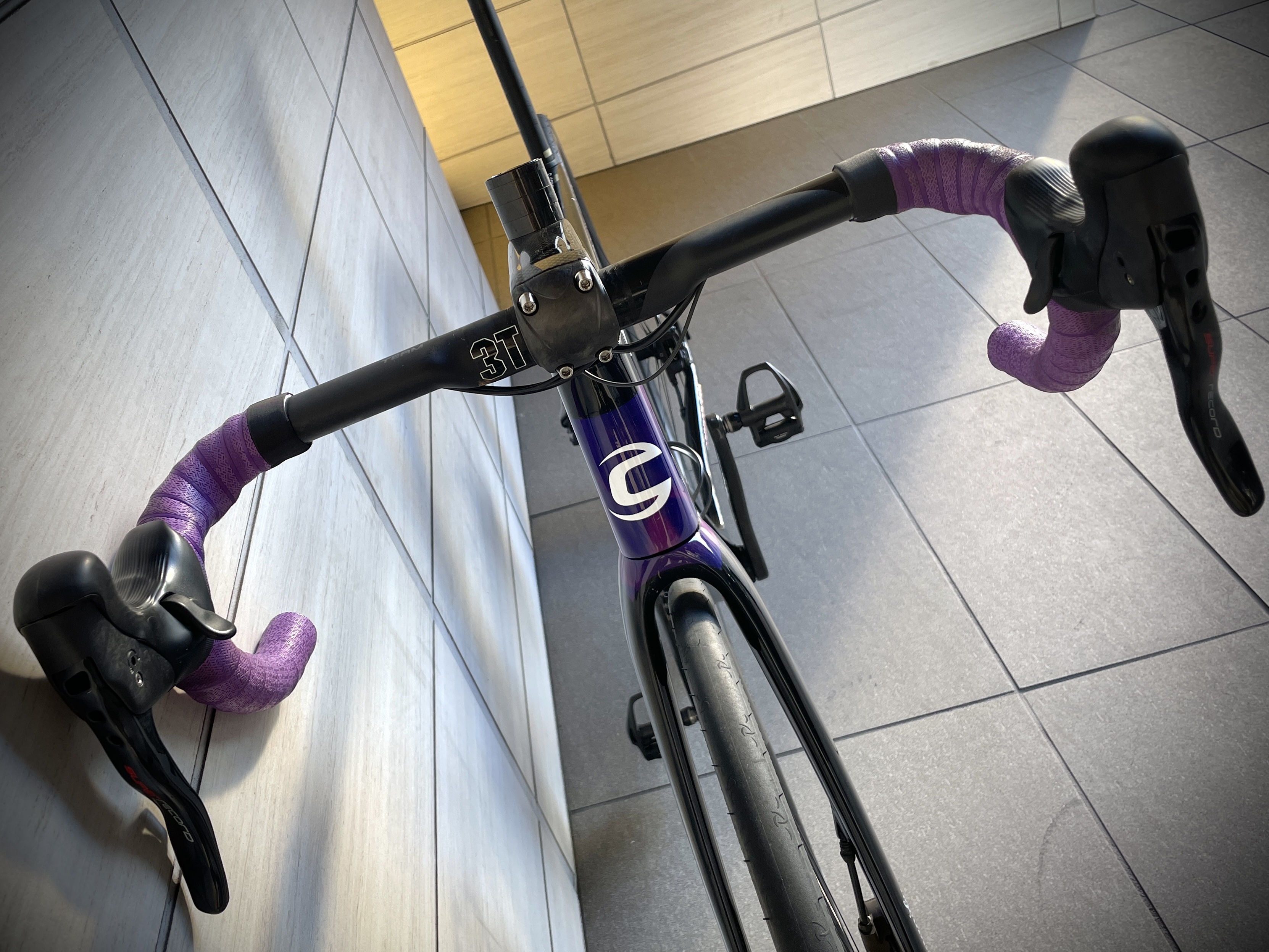 SuperSix EVO Hi-MOD】ステム一体型ハンドル導入【DEDA ALANERA
