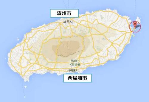 済州島 城山日出峰