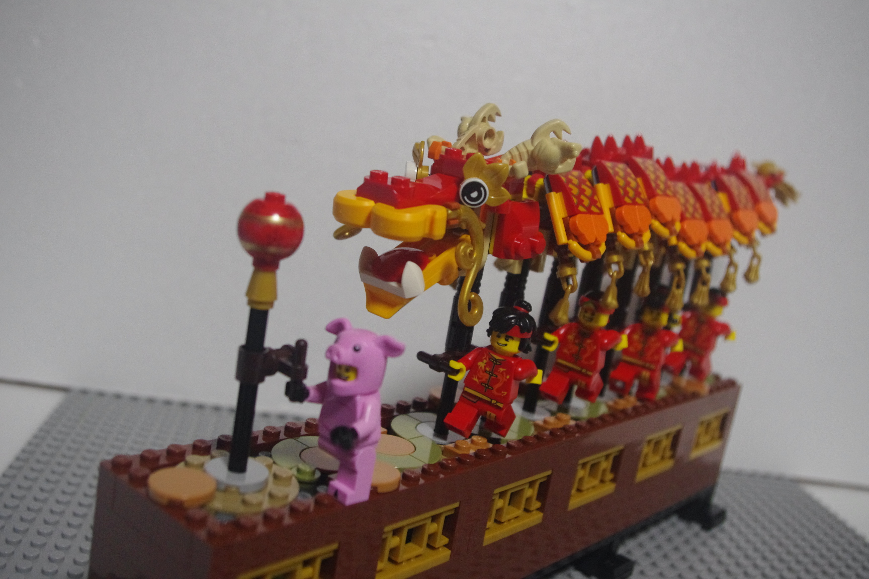 レゴ80102 アジアンフェスティバル 舞龍 | LEGOとかなんでも手を出す