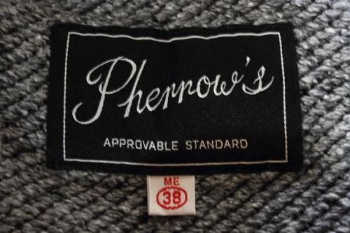 Pherrow's 杢ジャズネップジップカーディガン 12W-PBCC1 6.jpg