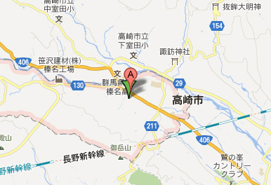 榛名梅林 地図