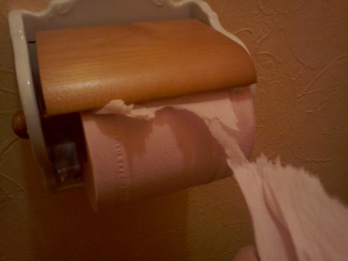 ビリビリに切れる