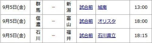 北信越BCリーグ　対戦カード.JPG