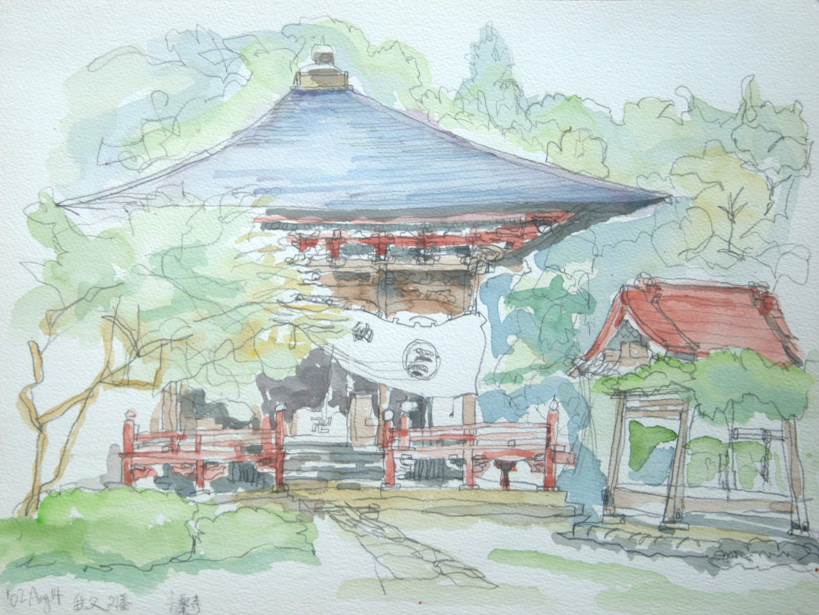 油絵（秩父の山）｜Fortuna-les.ru