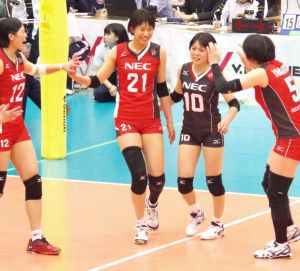 Vリーグ京都大会の写真（NEC対日立） | 子門改対戦車陣地 - 楽天