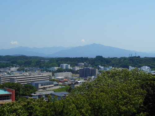 久保田城御隅櫓大平山.JPG