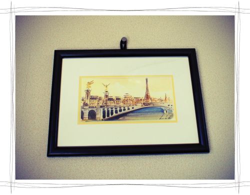 100円ショップ　セリア　アートフレーム