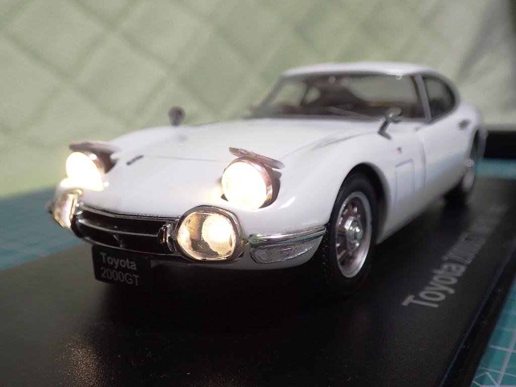 アシェット 1/24国産名車コレクション トヨタ2000GT改造
