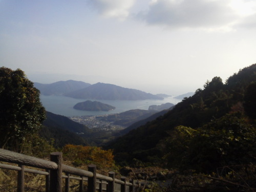 野呂山（中腹の展望台）