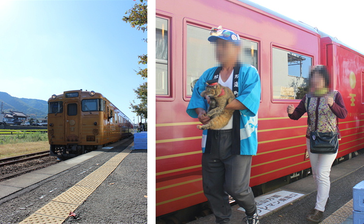 リセ駅長とトラ福駅長 愛媛県伊予市双海町 Jr伊予上灘駅 あずきちゃん 猫 のお散歩ブログ 楽天ブログ