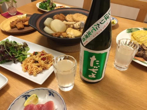 たかちよ おりがらみ しぼりたて生原酒　緑　　高千代酒造