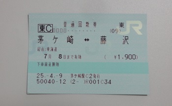 JR東海道線も回数券だ.JPG