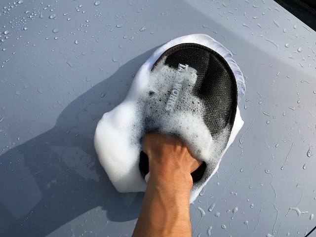 洗車後の写真