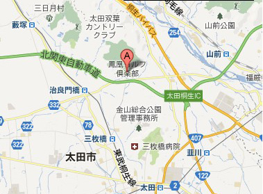 太田市北部運動公園 地図