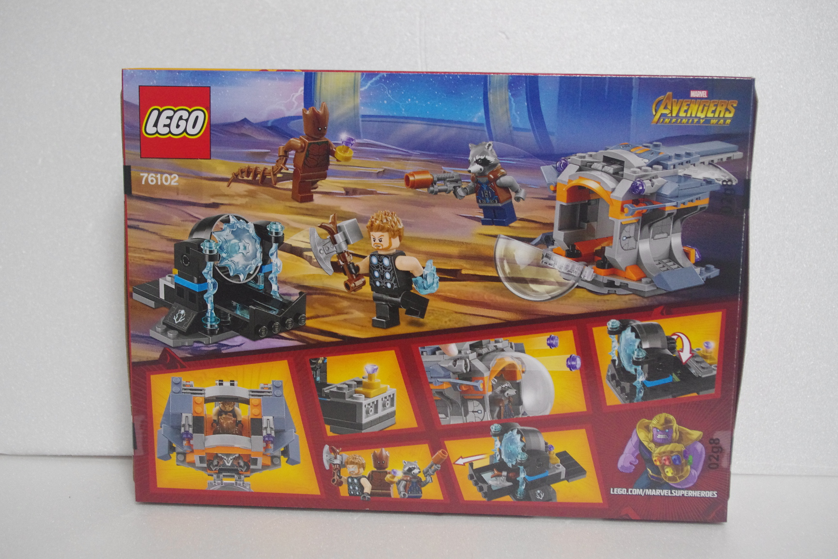 LEGO76102 スーパー・ヒーローズ ソーの武器を探す旅 | LEGOとか