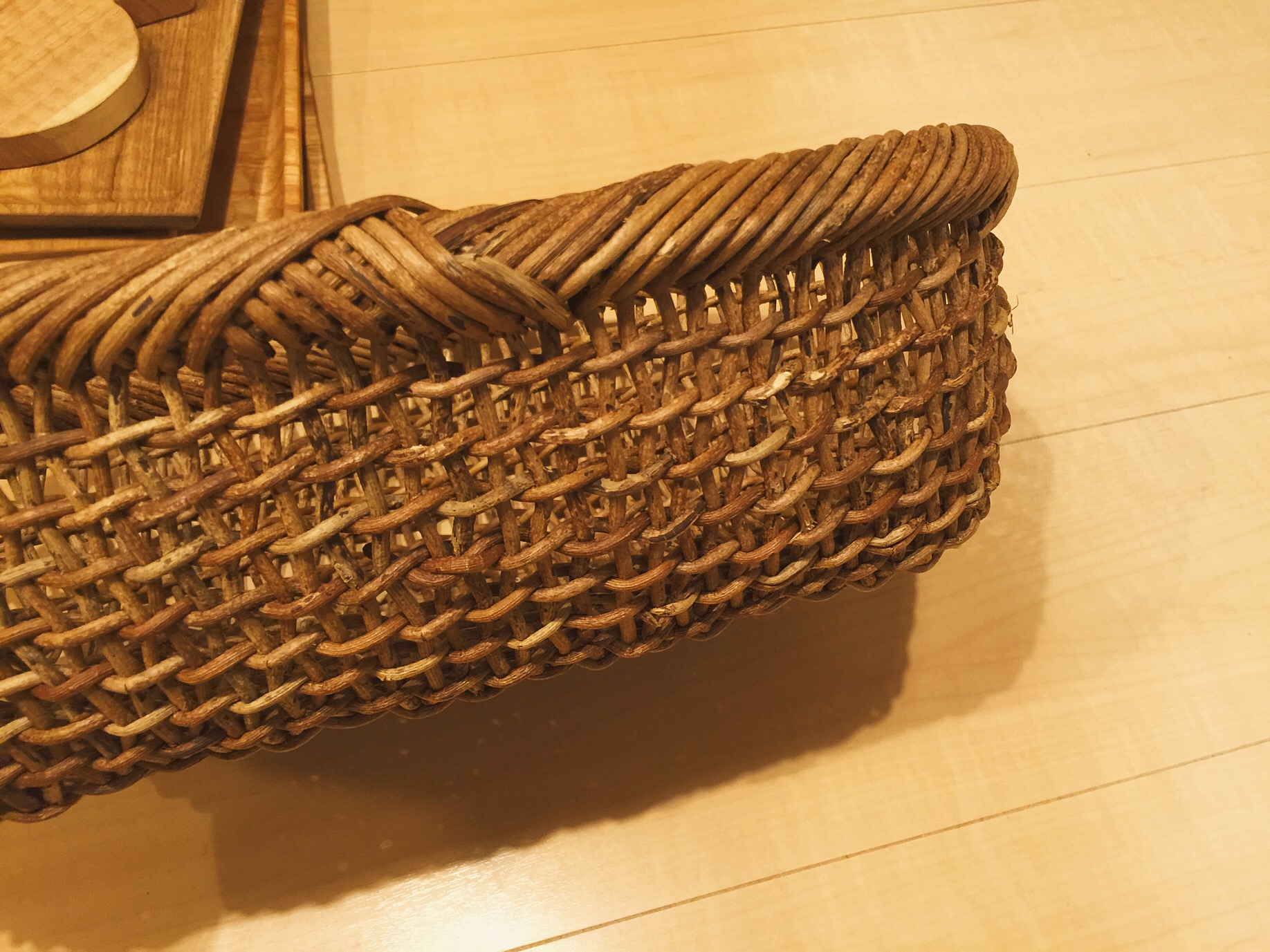 あけび かご 楕円 黄色い鳥器店 【公式通販】