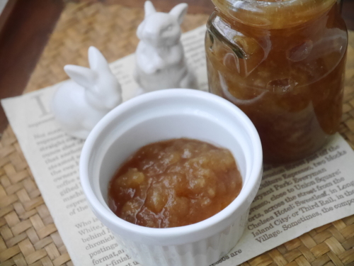 圧力鍋でリンゴジャム