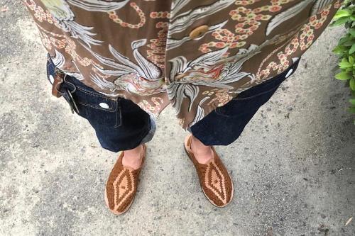 hinahina パイナップルアロハ & FOB FACTORY QUARTER BUSH PANTS F4102 & Chubasco MONTEZUMA COFFEE.jpg