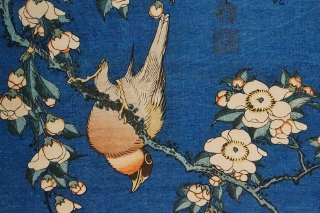 東博10室（3/15～）3：北斎と湖龍斎の花鳥画「桜と鳥」作品 | 又兵衛