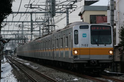 Tokyo Metro 7000 Series 7002F set