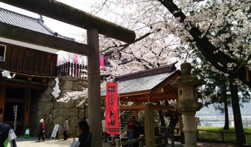 20150418上田17　真田神社より南櫓を見上げる.jpg