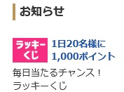 new point club kuji top