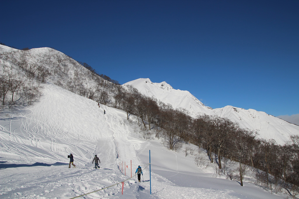 天神平からの谷川岳