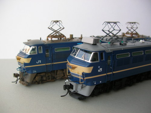 HO EF66 鉄道模型.JPG