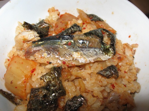 秋刀魚とキムチの炊き込みご飯2.jpg
