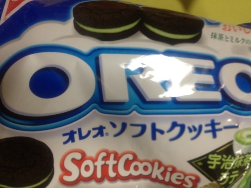６月１５日　オレオソフトクッキー　宇治抹茶ラテ