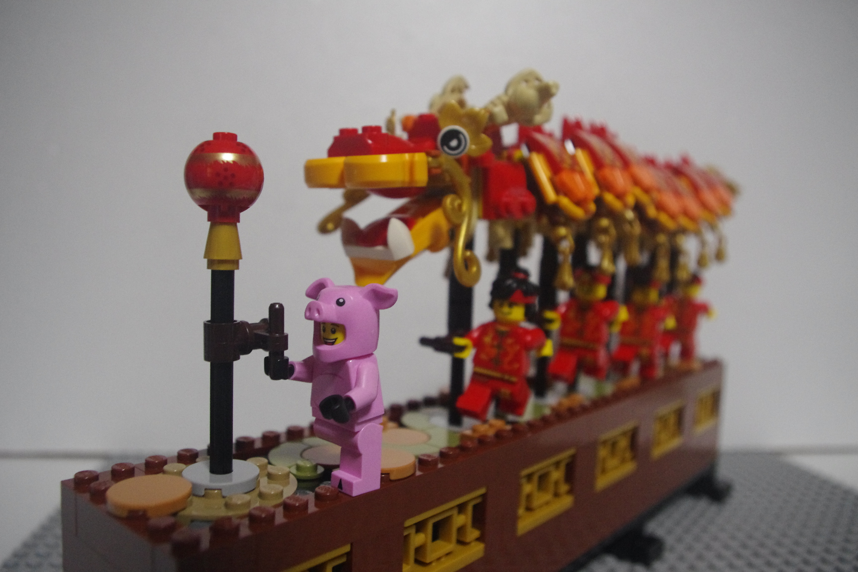 レゴ80102 アジアンフェスティバル 舞龍 | LEGOとかなんでも手を出す