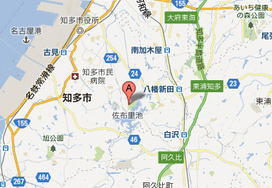 佐布里池梅林 地図
