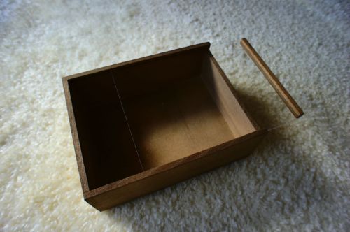 100円ショップ　ダイソー　ウッドBOX　木箱