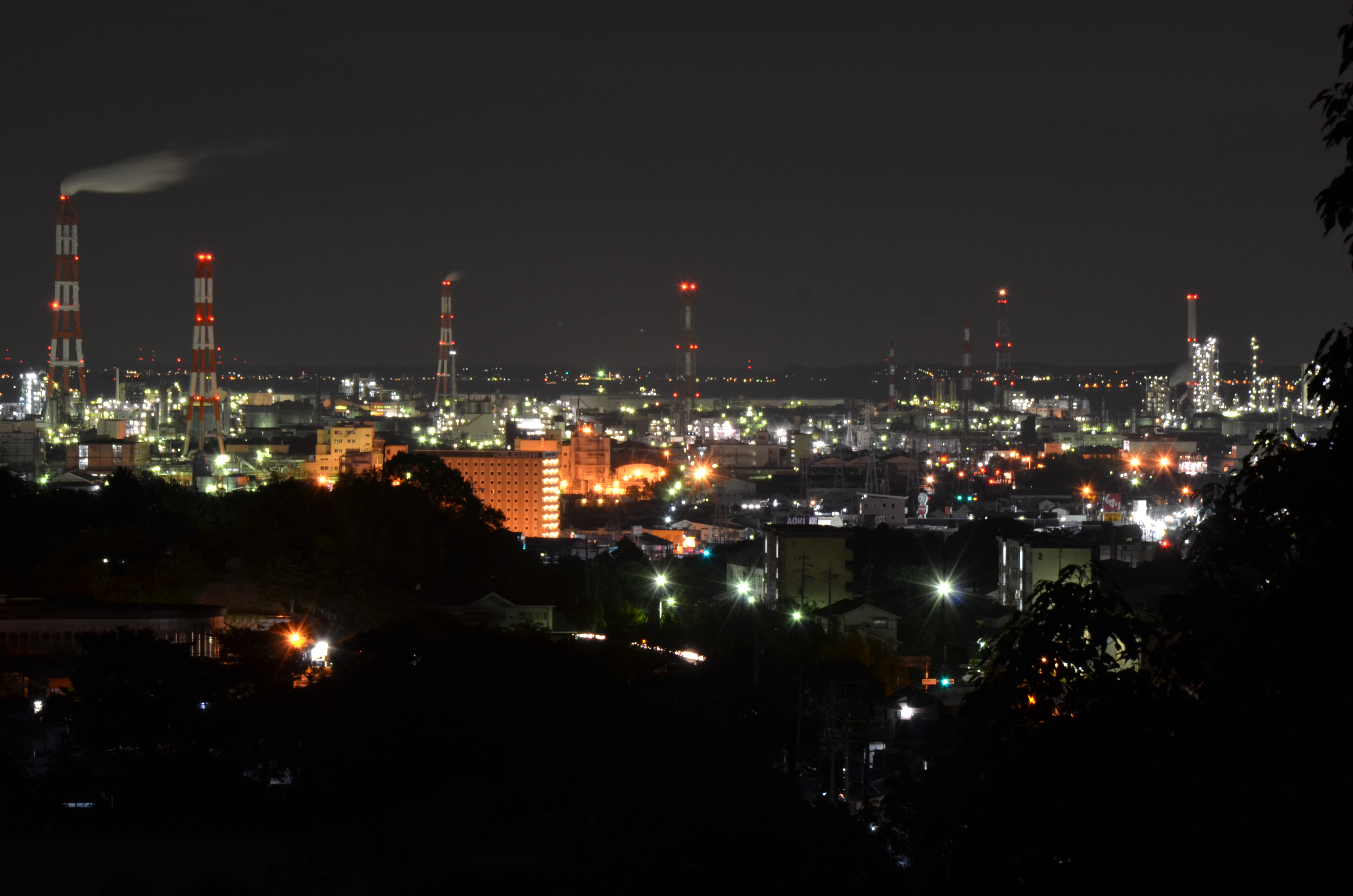 四日市 垂坂公園 夜景 やっぱココかな 楽天ブログ