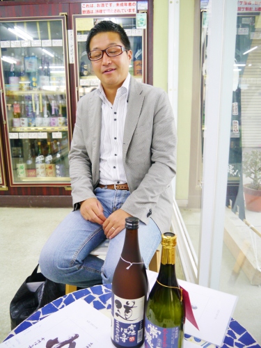 常徳屋酒造場 中園誠氏　寝る